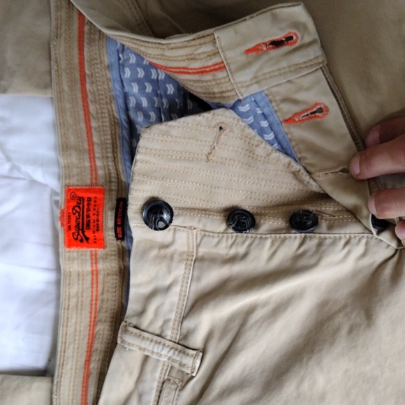 Like new Khaki Superdry pants - Picture 2 of 10